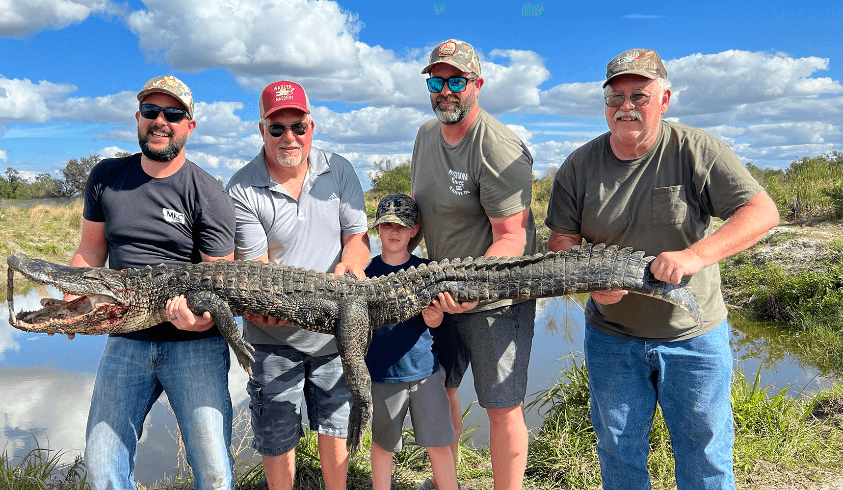 Fla Gator Hunts Guided Alligator, Hog, and Iguana Hunts in FL
