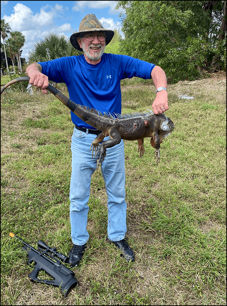 West Palm Beach Individual Iguana Hunt Experience | Fla Gator Hunts, Florida: $250