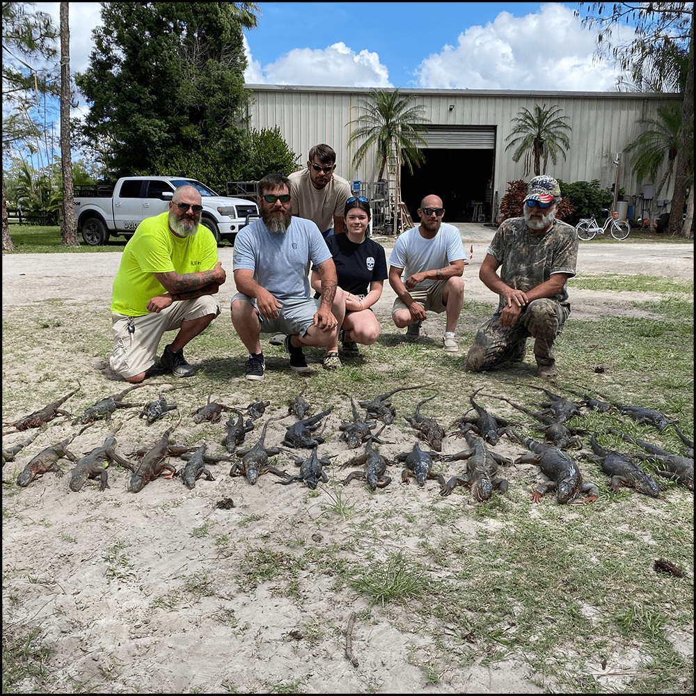 West Palm Beach Iguana Hunt for Groups | Fla Gator Hunts, Florida: $600